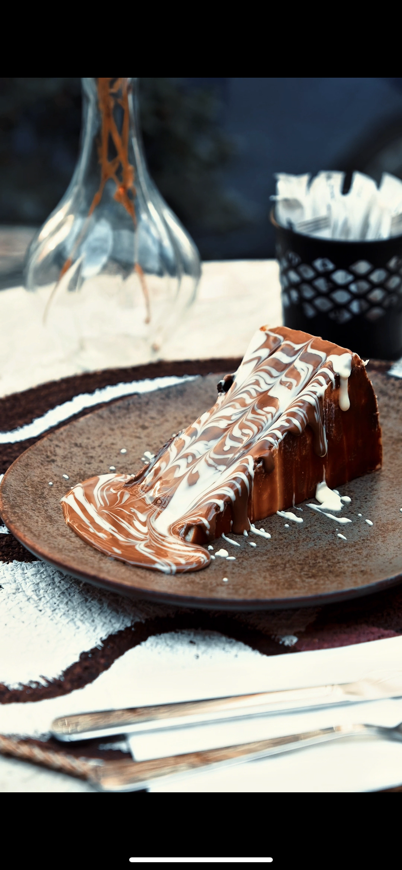 San sebastian çikolatalı resmi